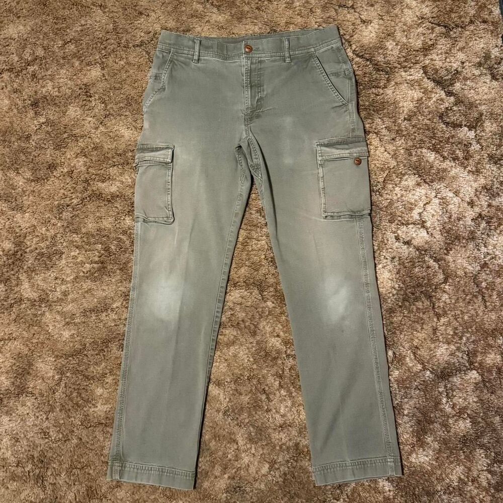 Vintage LL Bean Cargo Pants Green 32 X 32